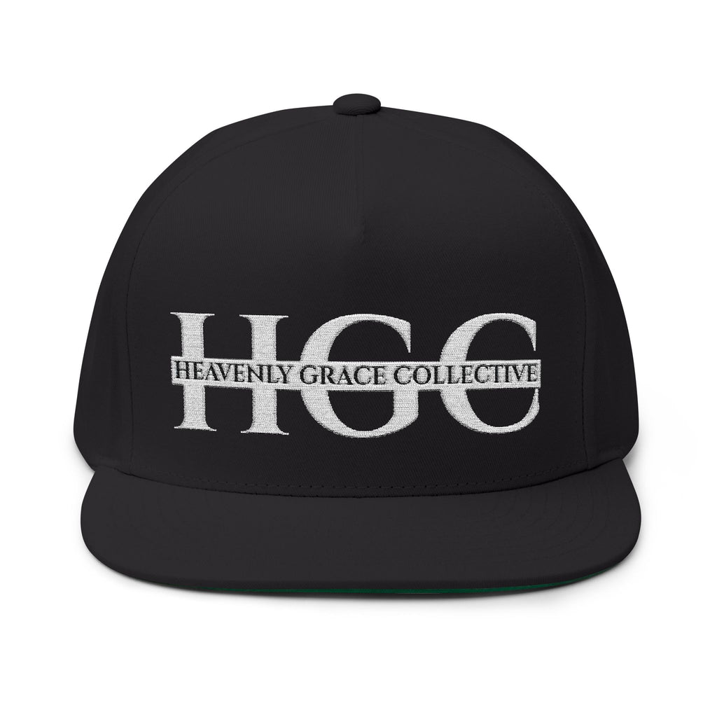 HGC Embroidered Signature Snapback Cap — Heavenly Grace Collective Faith Hat