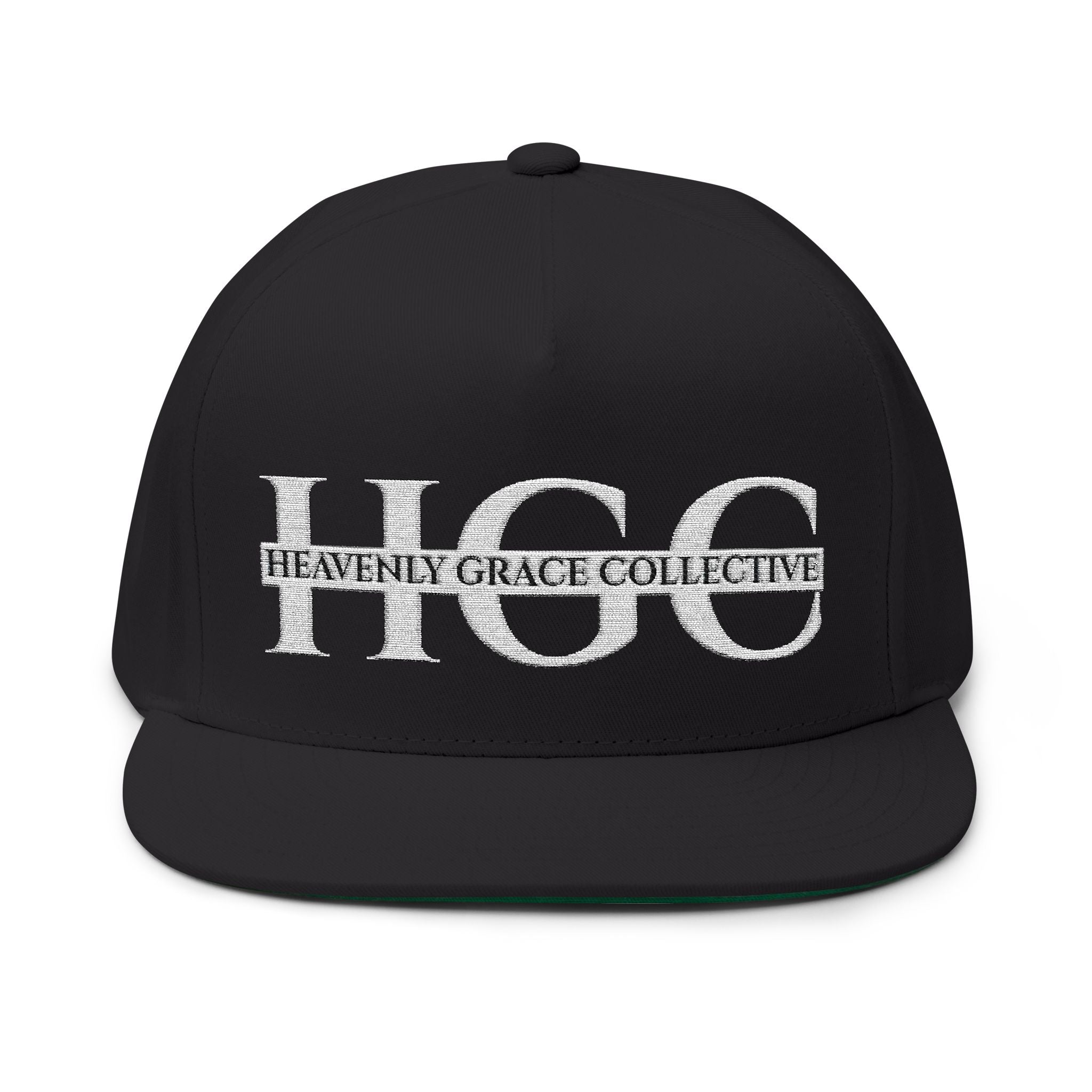 HGC Embroidered Signature Snapback Cap — Heavenly Grace Collective Faith Hat