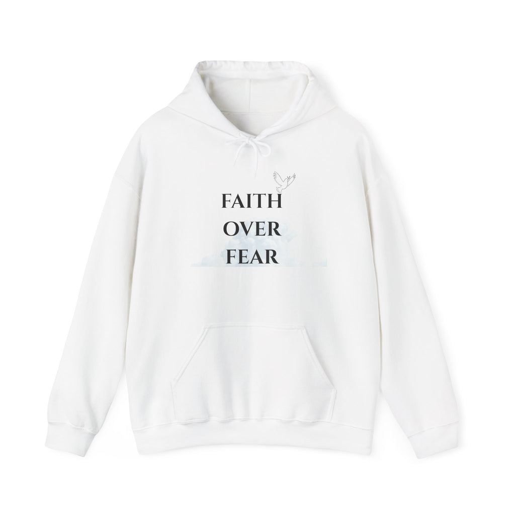 Faith Over Fear Cloud Hoodie with Dove – Heavenly Grace Collective