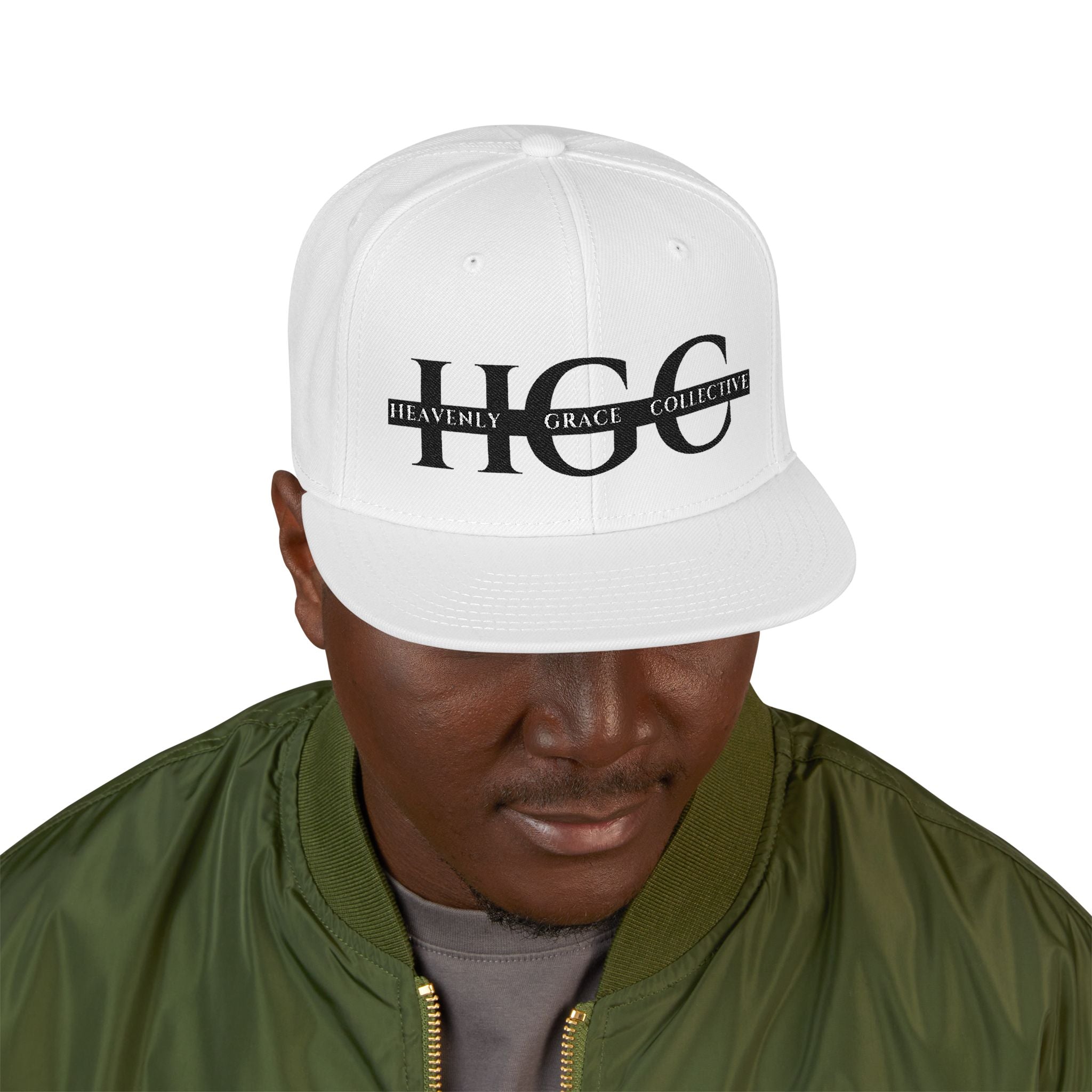 Heavenly Grace Collective HGC Embroidered Snapback Hat