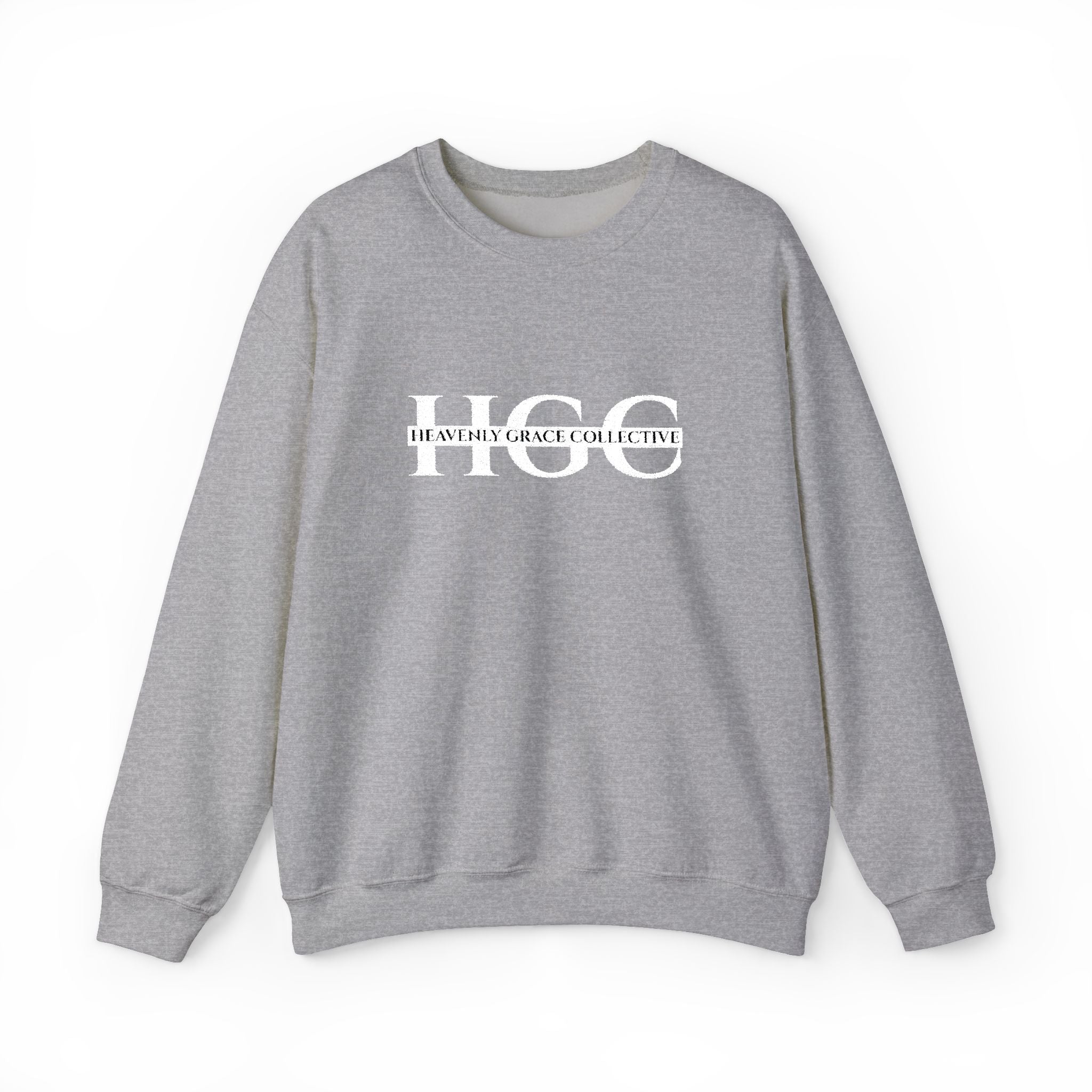 Heavenly Grace Collective Crewneck Sweatshirt — Embroidered HGC Signature Logo