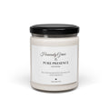 Unscented Soy Candle — "Pure Presence" 9oz Jar (Heavenly Grace)