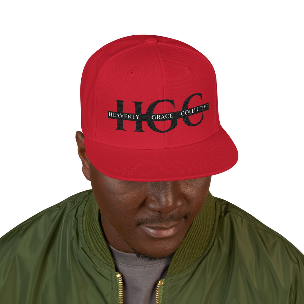 Heavenly Grace Collective HGC Embroidered Snapback Hat
