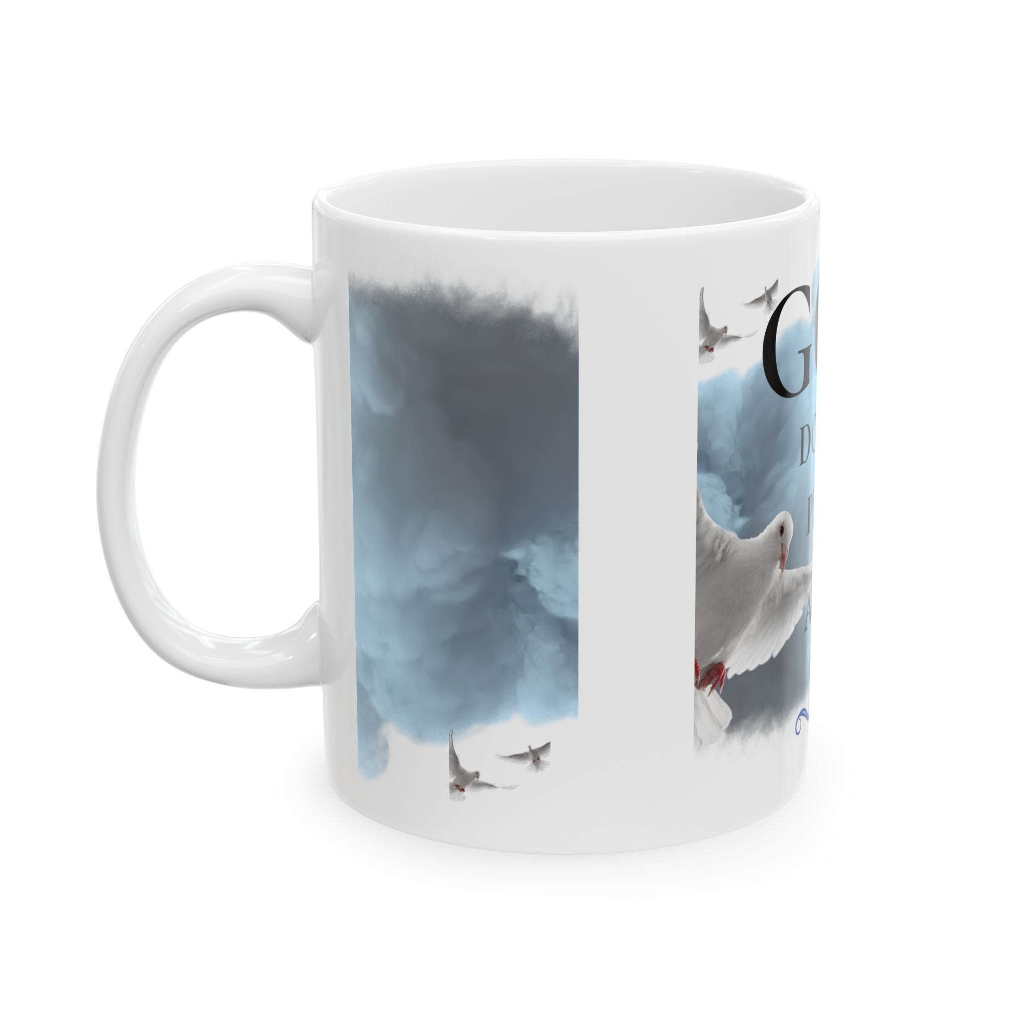 “God Don’t Play About Me” Christian Inspirational Coffee Mug | Faith-Based Gift(11oz/15oz)