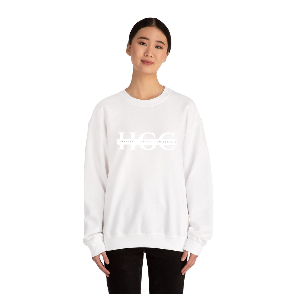 Heavenly Grace Collective Crewneck Sweatshirt — Embroidered HGC Signature Logo