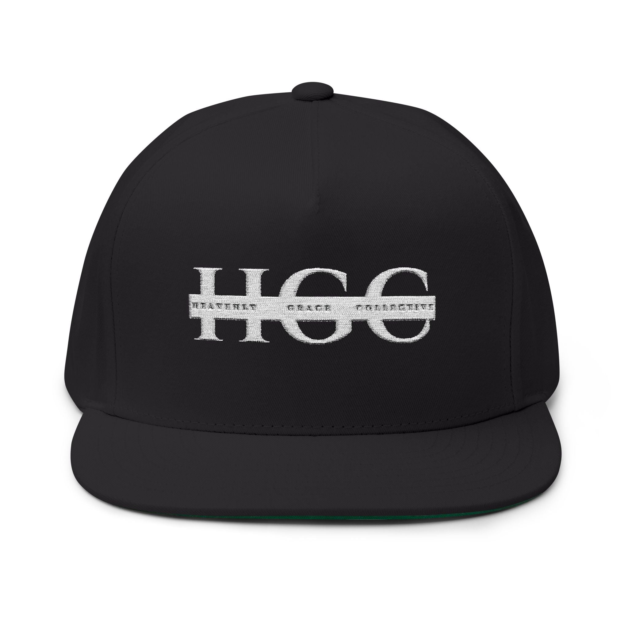HGC Embroidered Signature Snapback Cap — Heavenly Grace Collective Faith Hat
