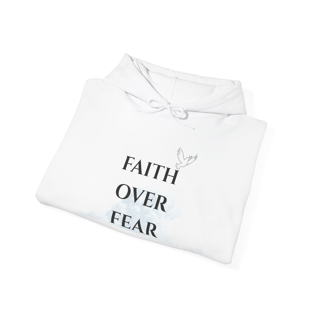 Faith Over Fear Cloud Hoodie with Dove – Heavenly Grace Collective
