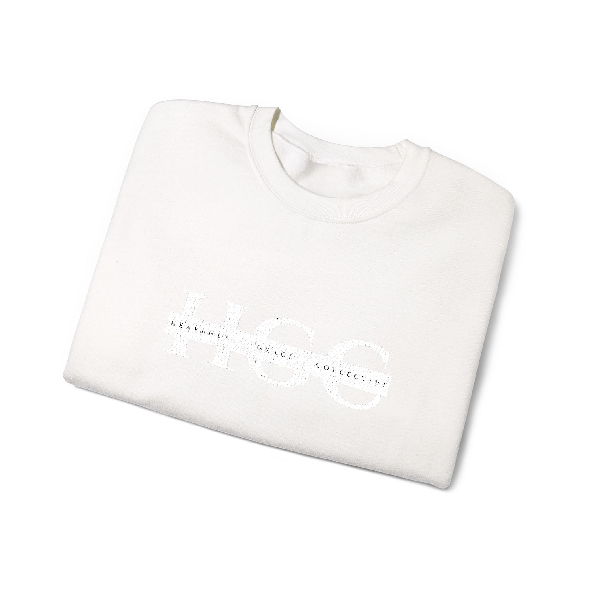 Heavenly Grace Collective Crewneck Sweatshirt — Embroidered HGC Signature Logo