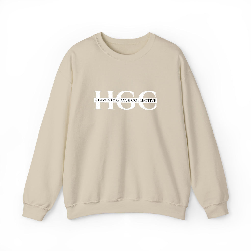 Heavenly Grace Collective Crewneck Sweatshirt — Embroidered HGC Signature Logo