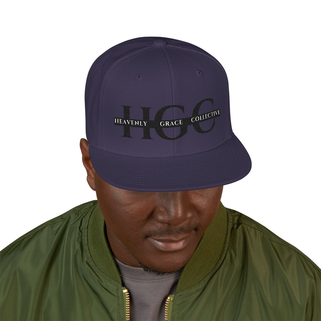 Heavenly Grace Collective HGC Embroidered Snapback Hat