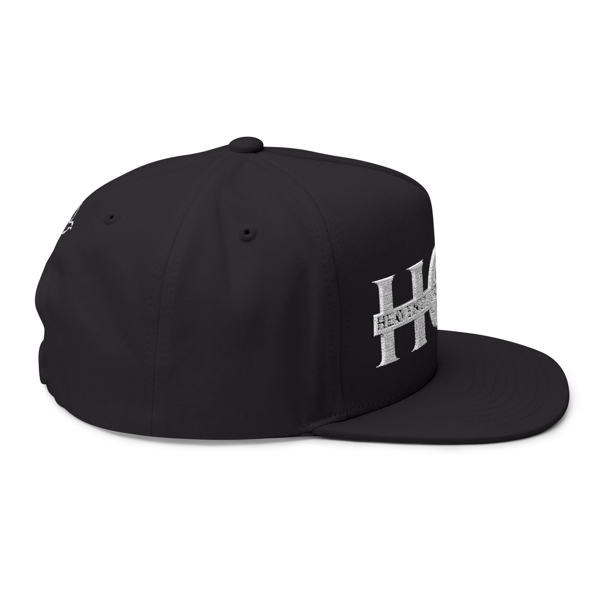 HGC Embroidered Signature Snapback Cap — Heavenly Grace Collective Faith Hat