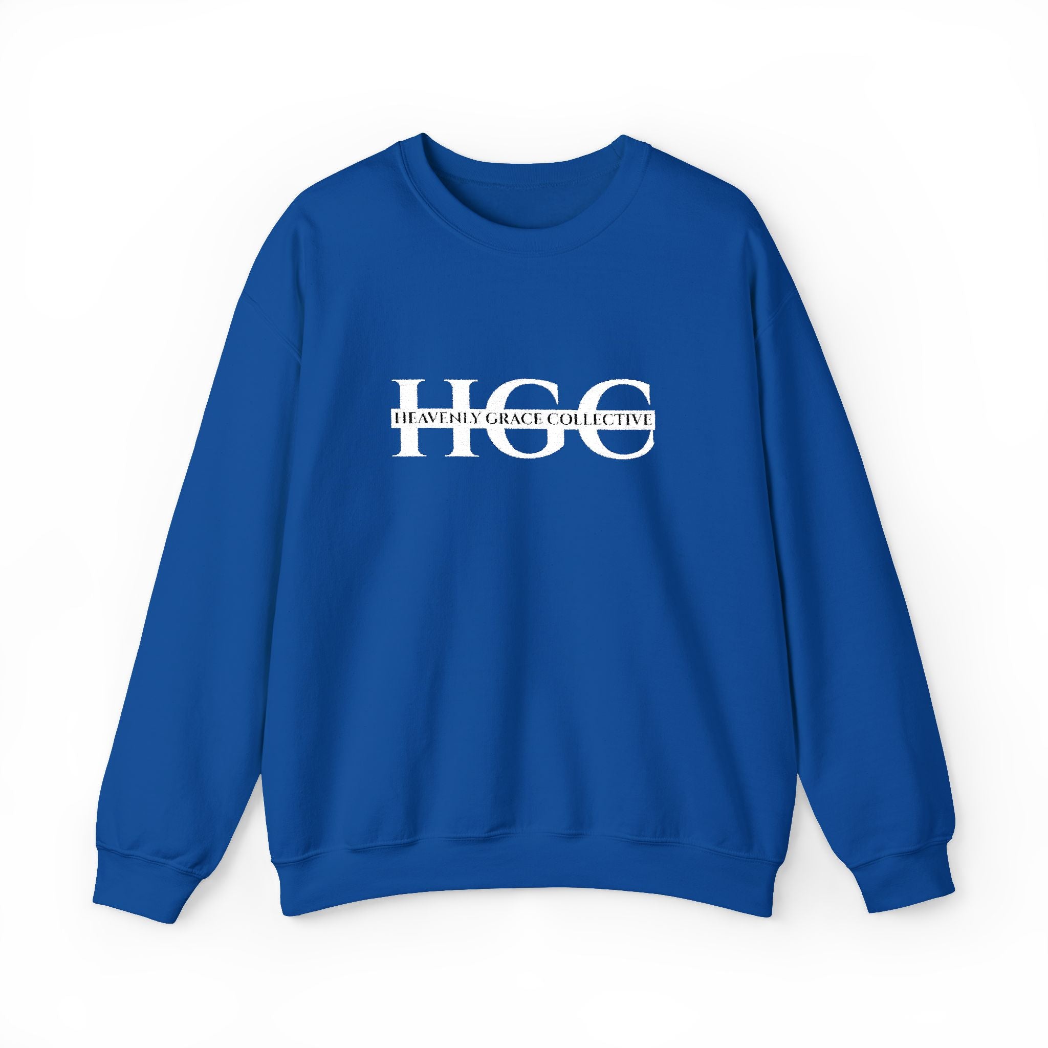 Heavenly Grace Collective Crewneck Sweatshirt — Embroidered HGC Signature Logo